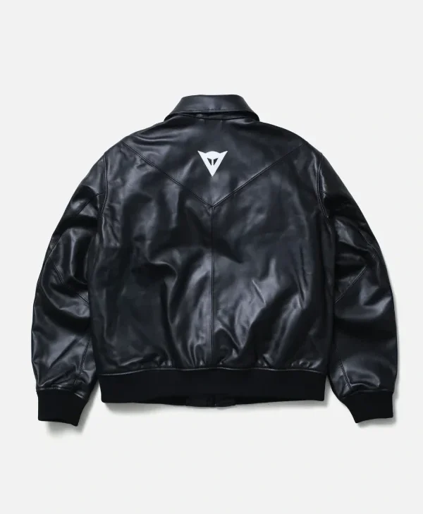 Y-3 NBHD Leather Bomber Jacket Sale