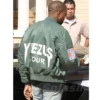 Yeezus Tour Kanye West Bomber Green Jacket For Sale