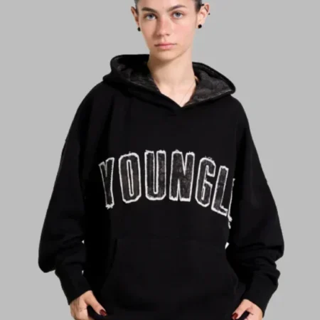 Youngla Black Hoodie