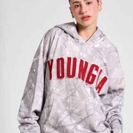 Youngla Camo Grey Hoodie