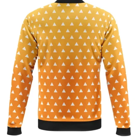 Unisex Zenitsu Agatsuma Demon Slayer Bomber Jacket