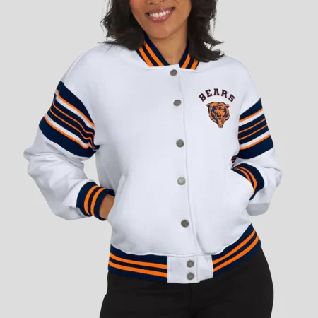 chicago-bears-snap-front-white-fleece-jacket