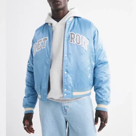 detroit-lions-light-blue-varsity-bomber-satin-jacket