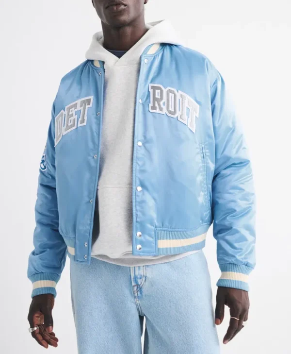 detroit-lions-light-blue-varsity-bomber-satin-jacket