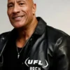 get The Rock UFL Leather Jacket