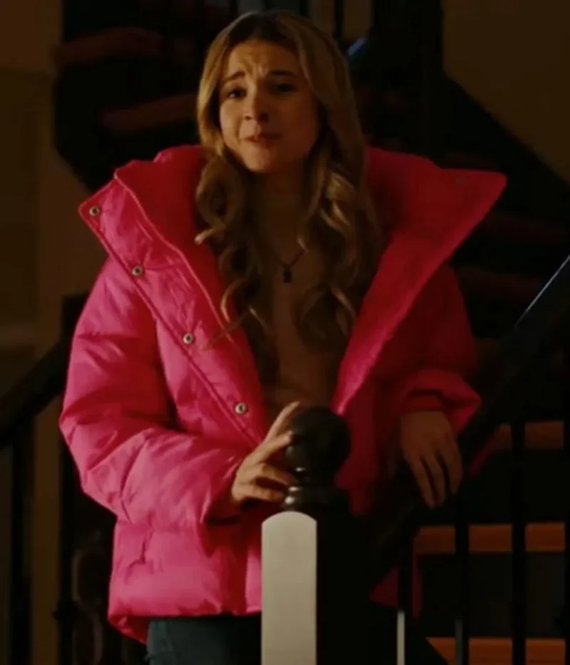 Lily Miller Bad Influence Movie Pink Jacket