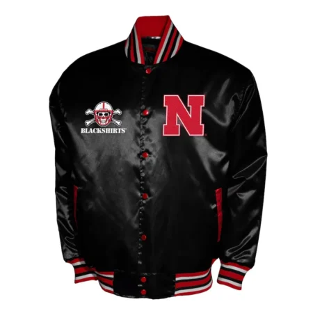 nebraska-huskers-satin-jacket