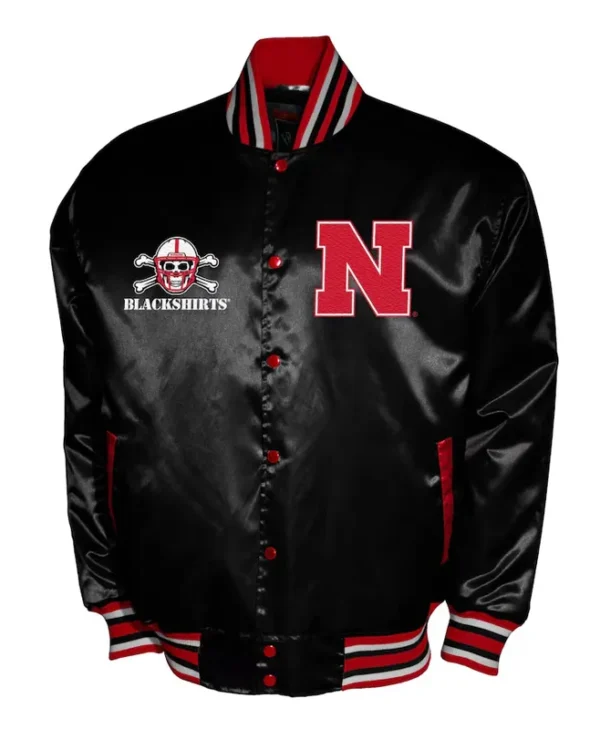 nebraska-huskers-satin-jacket