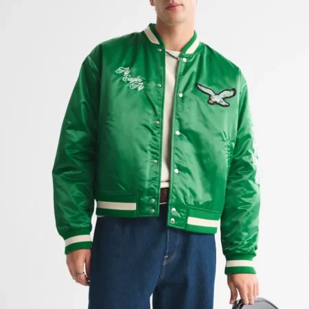 philadelphia-eagles-bomber-satin-jacket