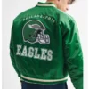 philadelphia-eagles-green-varsity-bomber-satin-jacket