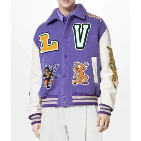 Louis Vuitton Virgil Abloh Varsity Jacket