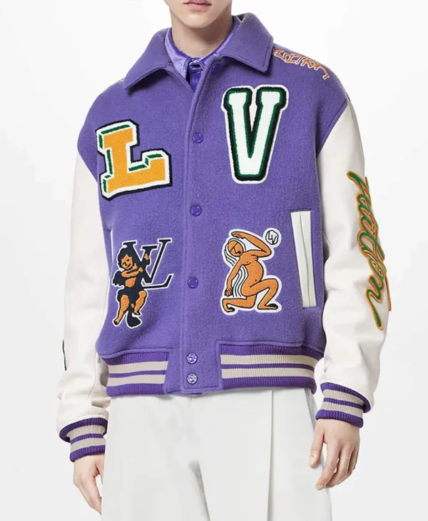Louis Vuitton Virgil Abloh Varsity Jacket