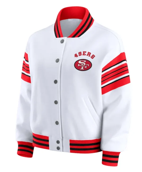 san-francisco-49ers-snap-front-fleece-jacket