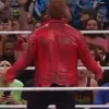 Edge SummerSlam Stylish Studded Red Leather Jacket