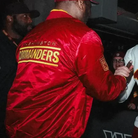 50 Cent Washington Commanders Jacket For Sale