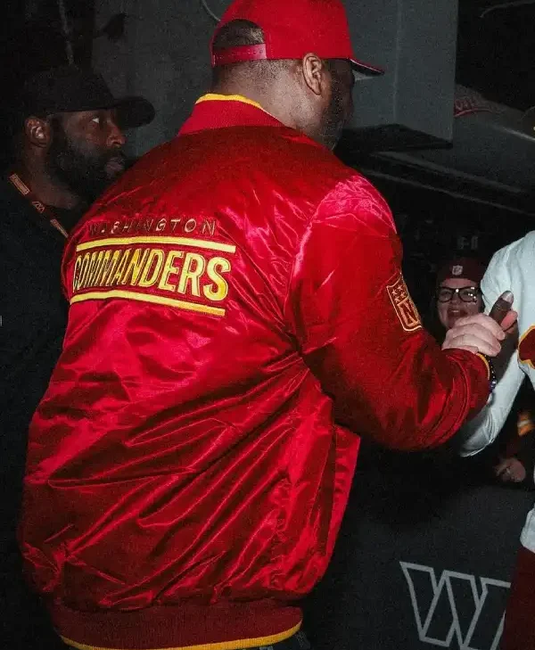 50 Cent Washington Commanders Jacket For Sale