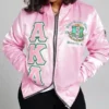 AKA-Alpha-Kappa-Satin-Bomber-Piink-Jacket