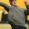 Aaron Rodgers Pittsburgh Steelers 2025 Salute to Service Hoodie Shop Now