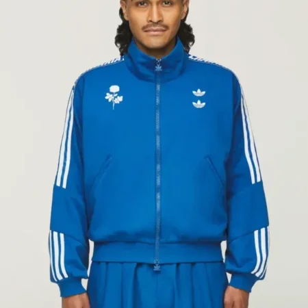Adidas Originals x Willy Chavarria White Rose Blue Track Jacket