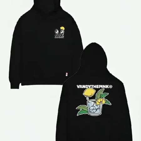 Ateez x Vandy Pink Lemon Drop Hoodie