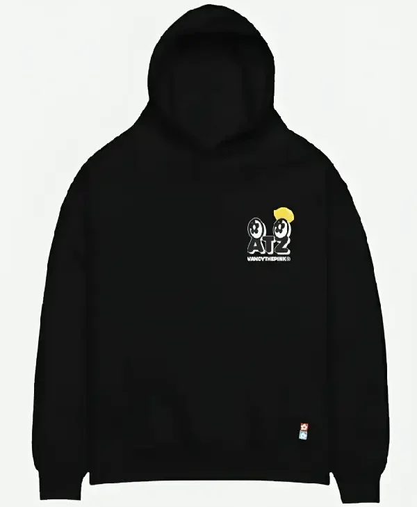 Ateez x Vandy Pink Lemon Drop Hoodie For Sale
