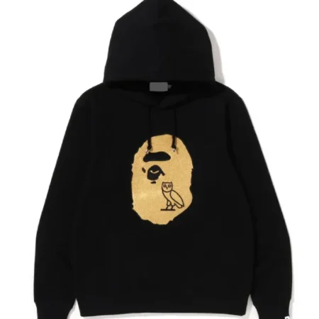 BAPE-x-OVO-Ape-Head-Pullover-Hoodie-Black