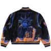 BBC X Jeff Hamilton Knicks Varsity Jacket For Sale