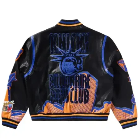 BBC X Jeff Hamilton Knicks Varsity Jacket For Sale