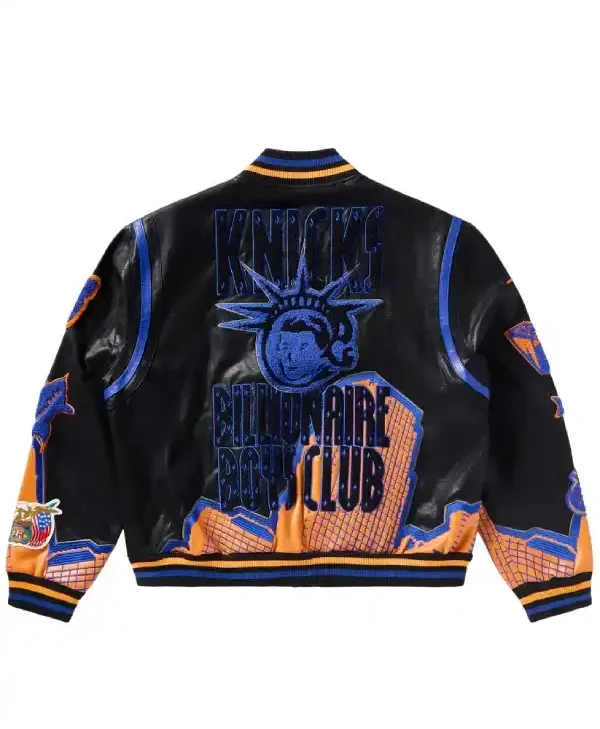 BBC X Jeff Hamilton Knicks Varsity Jacket For Sale