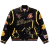 BBC X Jeff Hamilton Lakers Varsity Jacket