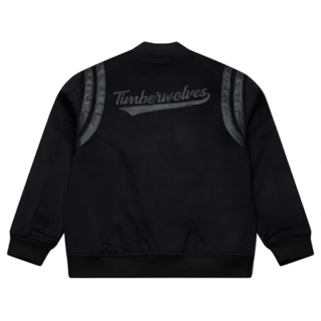 Buy-Minnesota-Timberwolves-Black-Hardwood-Classics-Walk-the-Tunnel-Varsity-Full-Snap-Jacket