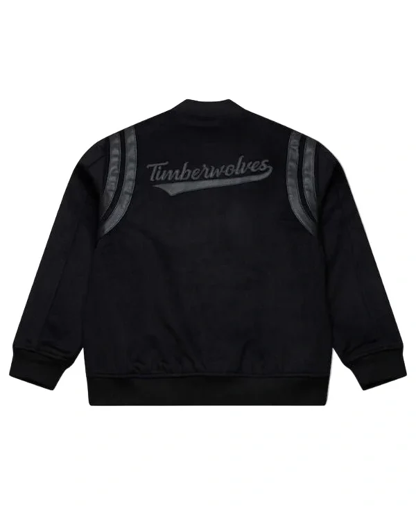 Buy-Minnesota-Timberwolves-Black-Hardwood-Classics-Walk-the-Tunnel-Varsity-Full-Snap-Jacket