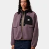 Carhartt-Womens-Flynn-Fleece-Jacket-Purple