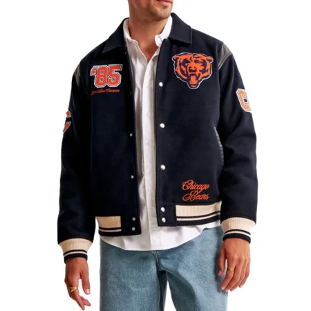 Chicago-Bears-Jacket front
