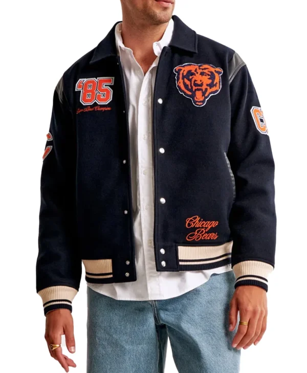 Chicago-Bears-Jacket front