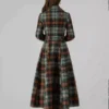 Christmas Plaid Coat For Sale