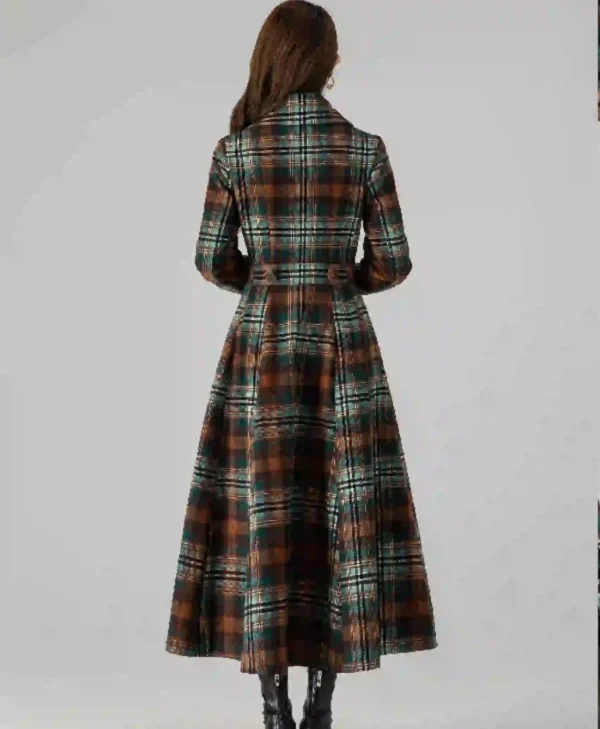 Christmas Plaid Coat For Sale