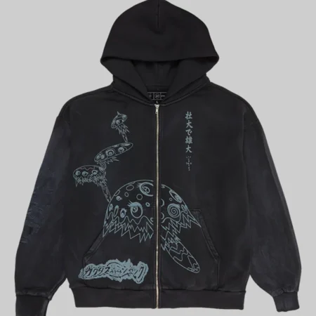 Cj X Fragment X Takashi Murakami Reborn Zip Hoodie