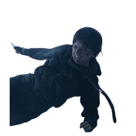 Cleaner 2025 Daisy Ridley Black Hoodie down