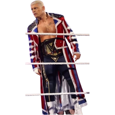 Cody Rhodes Smackdown 2025 Coat close