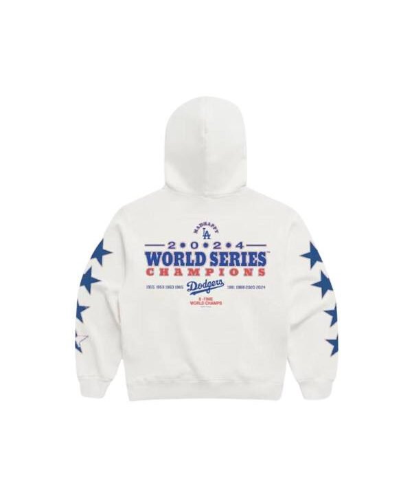 Dodgers 2025 World Series Winners Star Hoodie