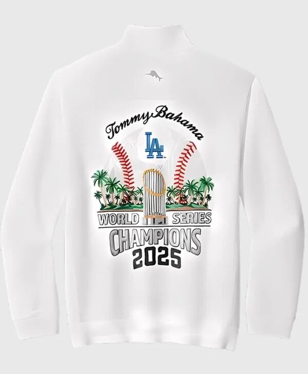 Dodgers Championship Edition Half-Zip Fan Jacket