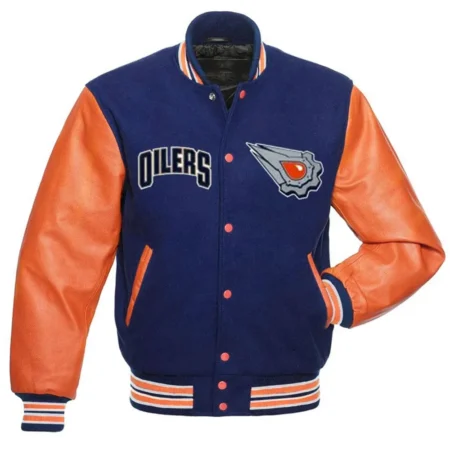 Edmonton Oilers NHL Varsity Jacket