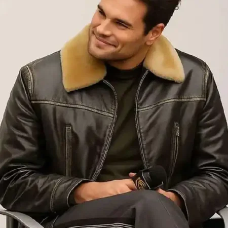 Elevate-Your-Outerwear-with-the-Tom-Bateman-Hedda-BAFTA-Shearling-Leather-Coat