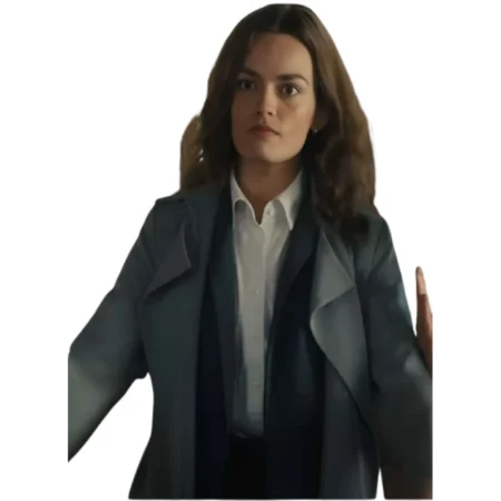 Ella McCay Emma Mackey Trench Coat