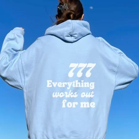 Everything-Works-Out-For-Me-Blue-Hoodie