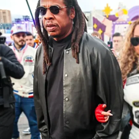 F1-Grand-Prix-Las-Vegas-Jay-Z-Leather-Jacket