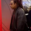 F1-Grand-Prix-f-Las-Vegas-Jay-Z-Black-Leather-Jacket