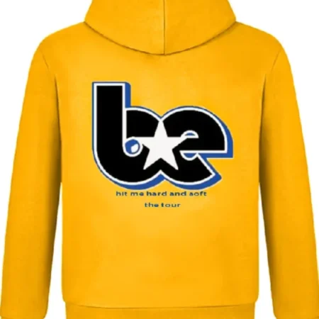 Get Hit Me Hard And Soft Billie Eilish Yellow Hoodie