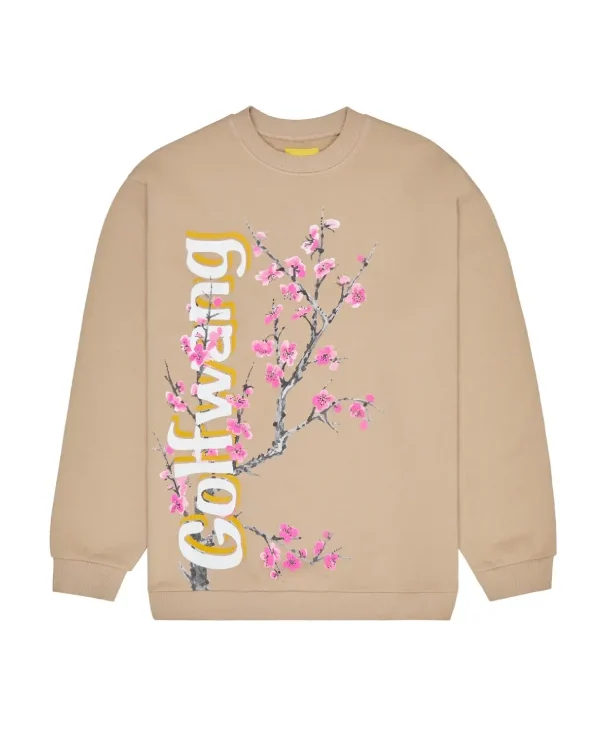 Golf-Wang-Arizona-Crewneck-Sweatshirt-Brown